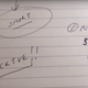 A page from Marie Iida's notebook.